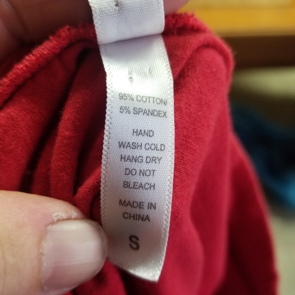 EJEL t shirt red sz small - Picture 4 of 4